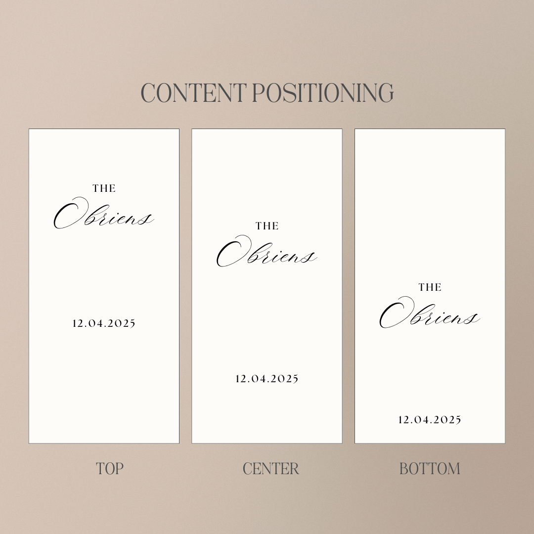 LINEN SIGN | NEW LAST NAME