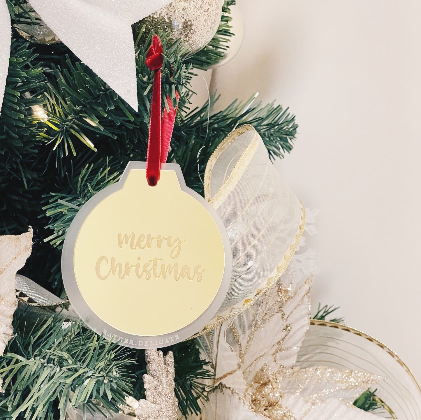 Christmas Ornament (Double Layers)