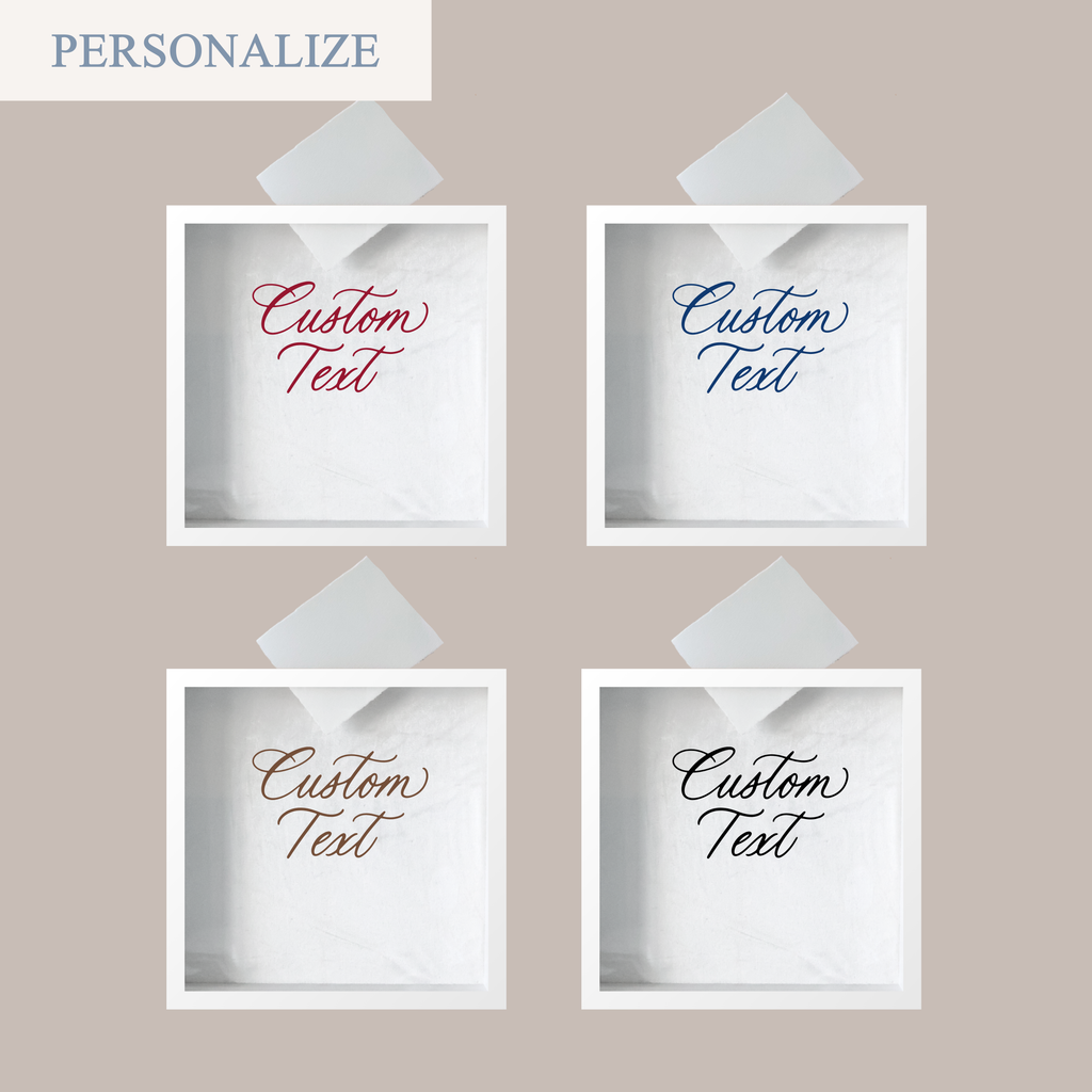 CUSTOM TEXT (MEMORY BOX)