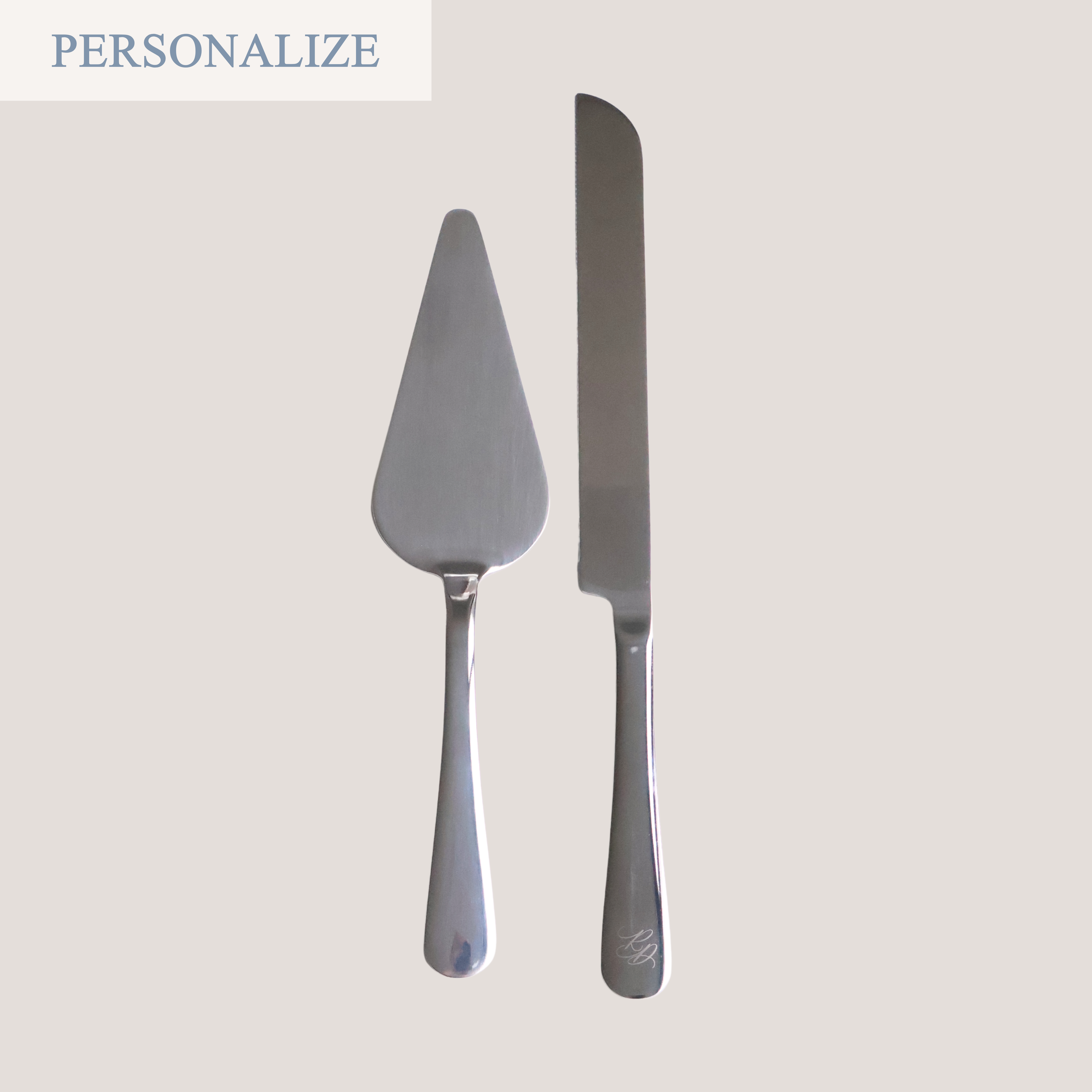 CAKE KNIFE & SERVER SET