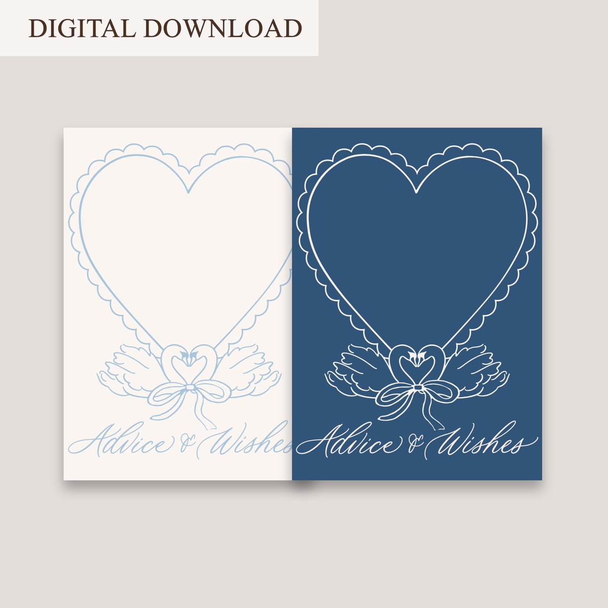 SWAN SOIREE ADVICE & WISHES DIGITAL DOWNLOAD
