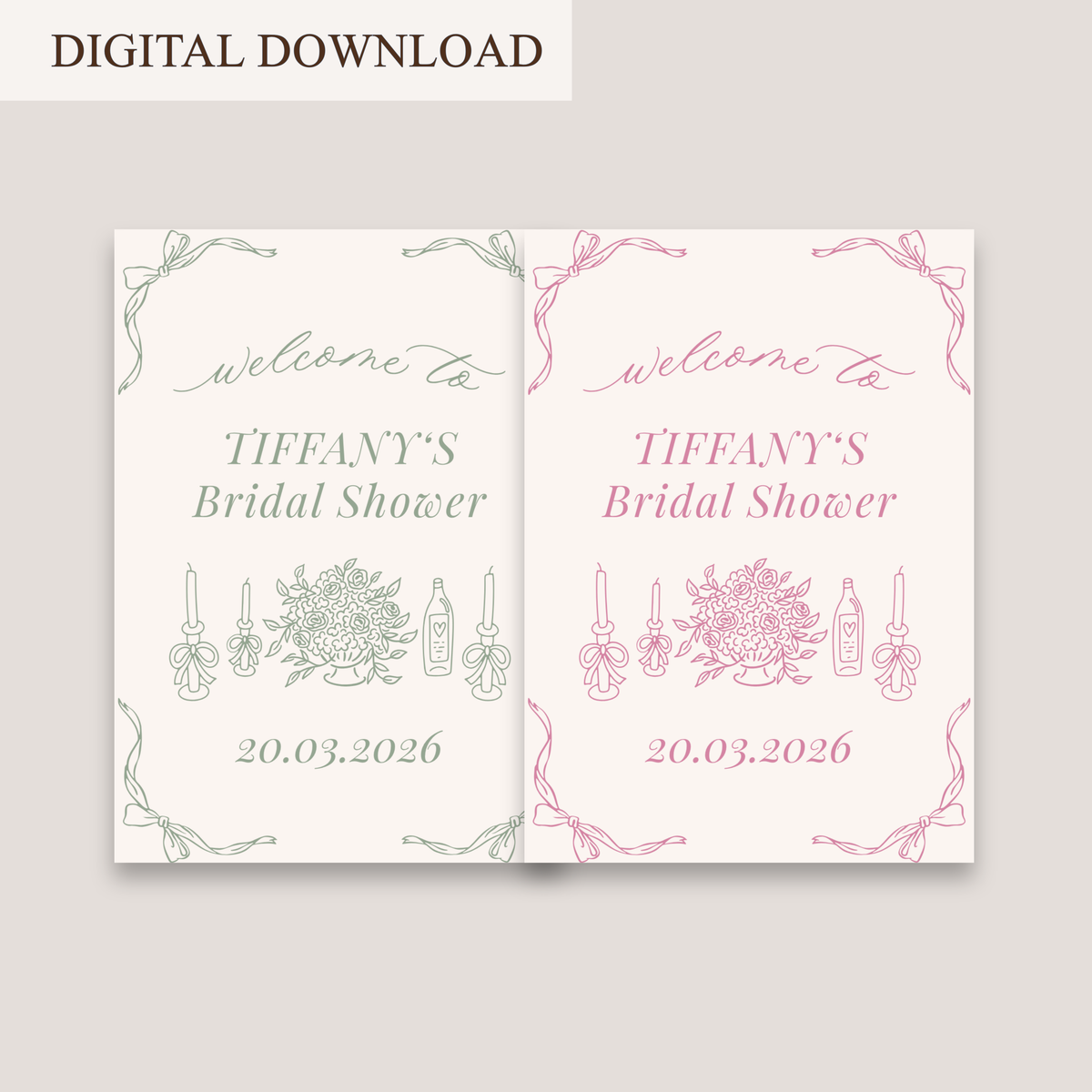 SECRET GARDEN WELCOME SIGN DIGITAL DOWNLOAD