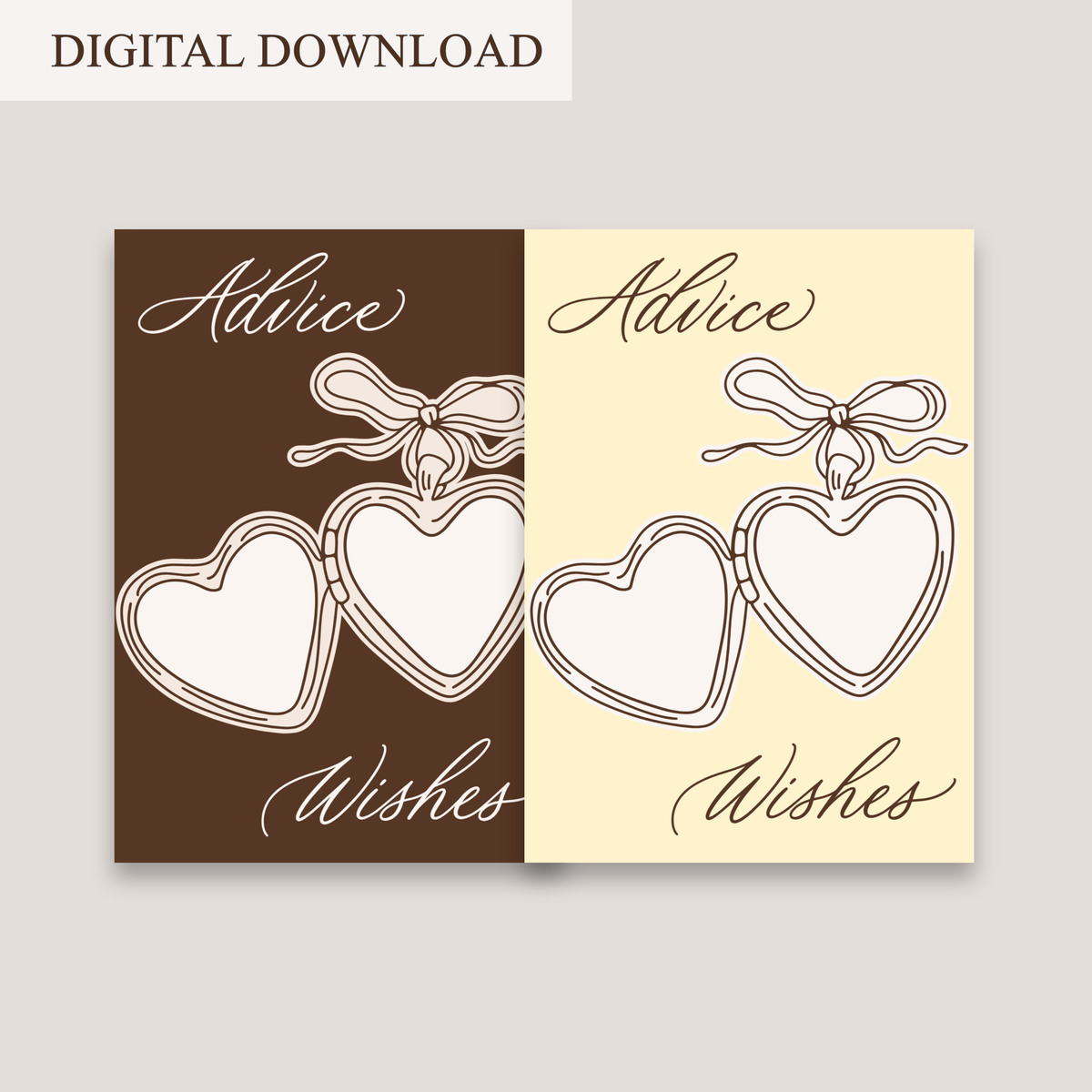 BUTTER HALF ADVICE & WISHES DIGITAL DOWNLOAD