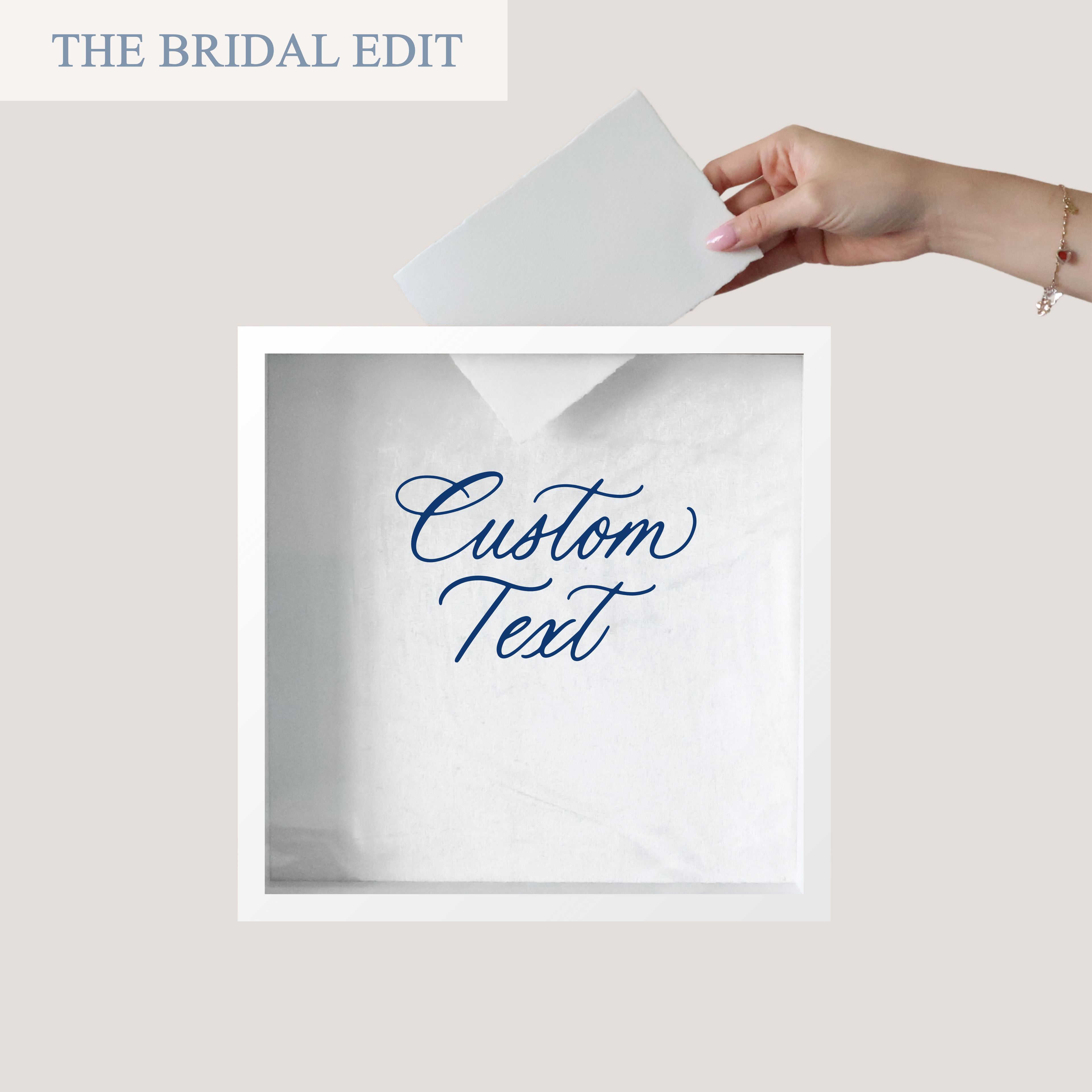 CUSTOM TEXT (MEMORY BOX)