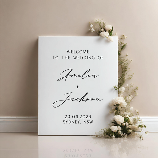 WELCOME SIGN | VERTICAL I