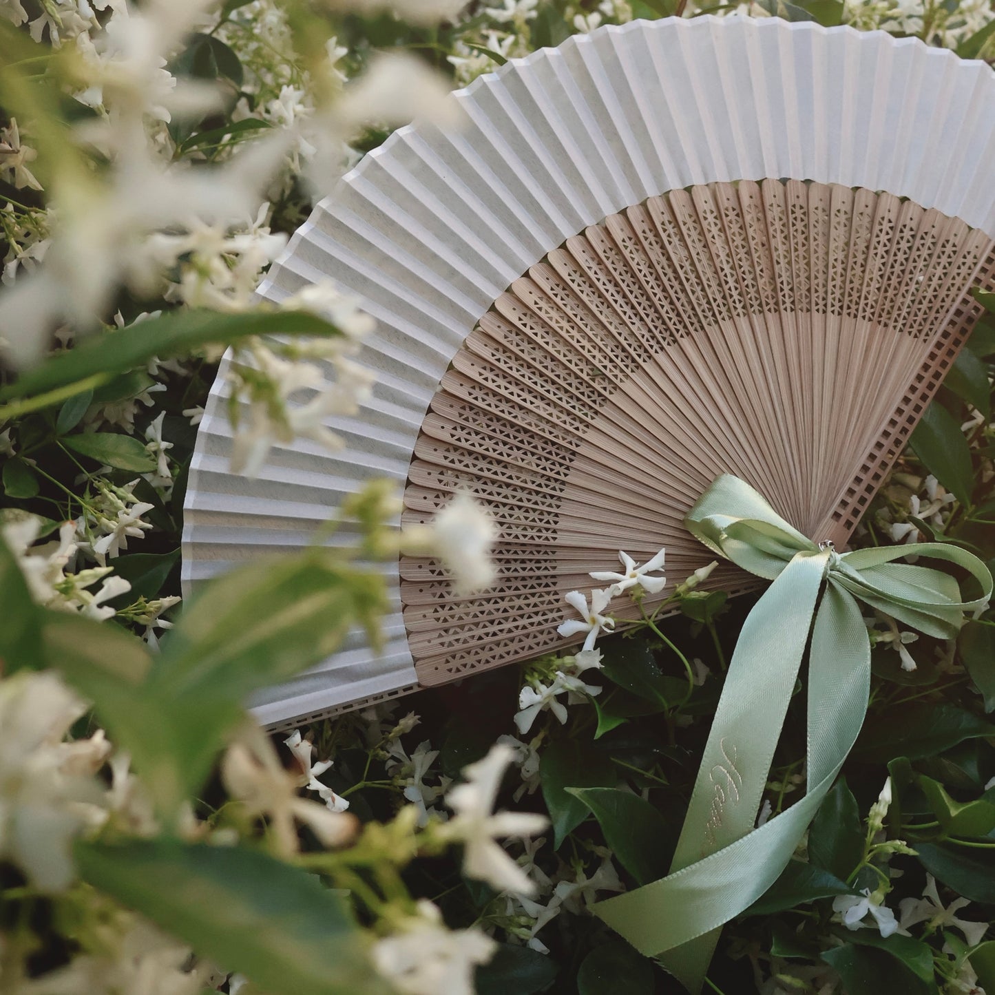 SILK FOLDING FAN | BULK (20+ pcs)
