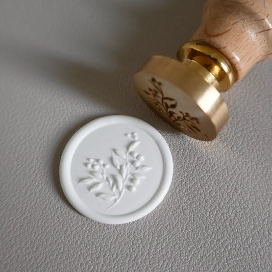 SELF-ADHESIVE WAX SEAL | SNOWBERRY (22MM)