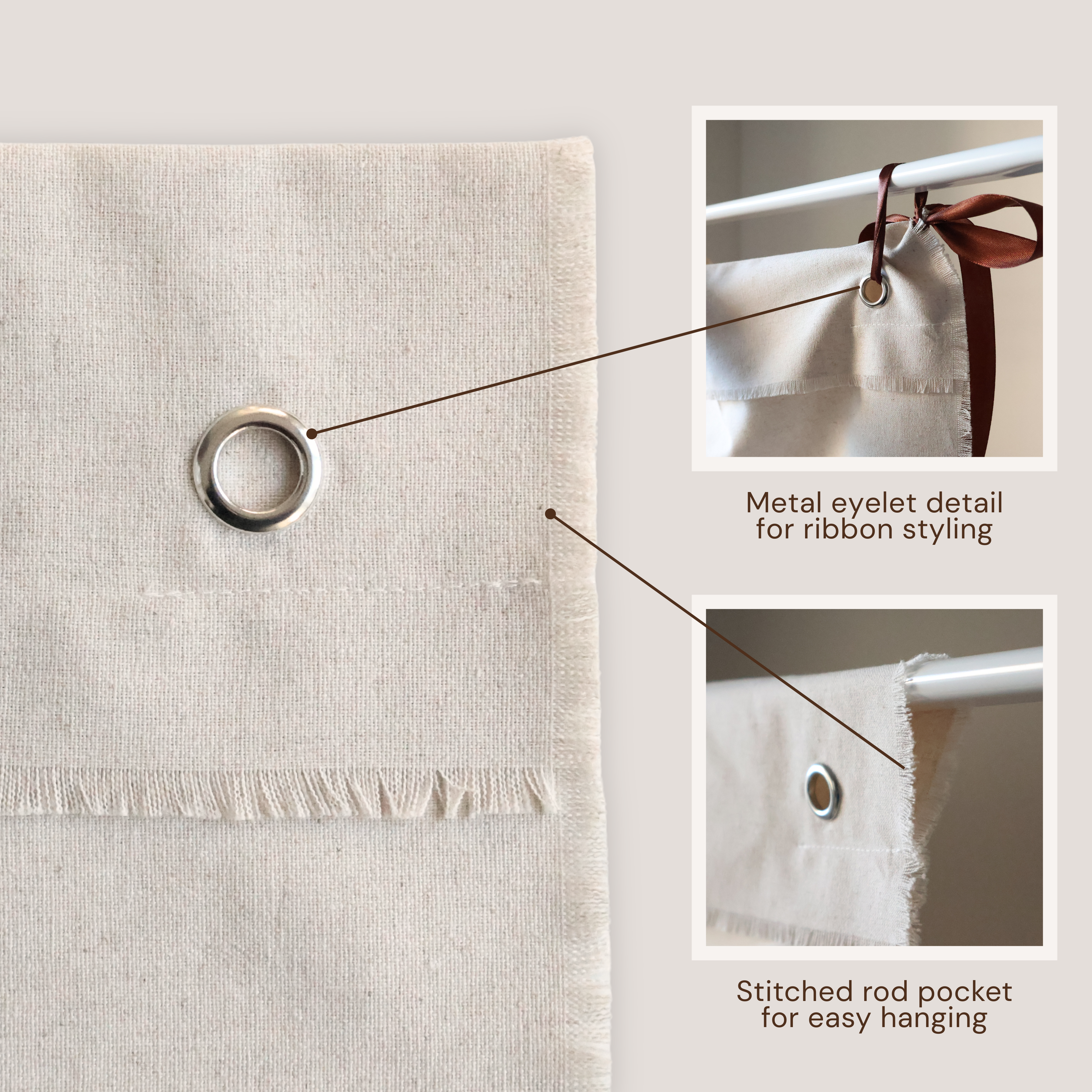 HEART LOCKET LINEN SIGN