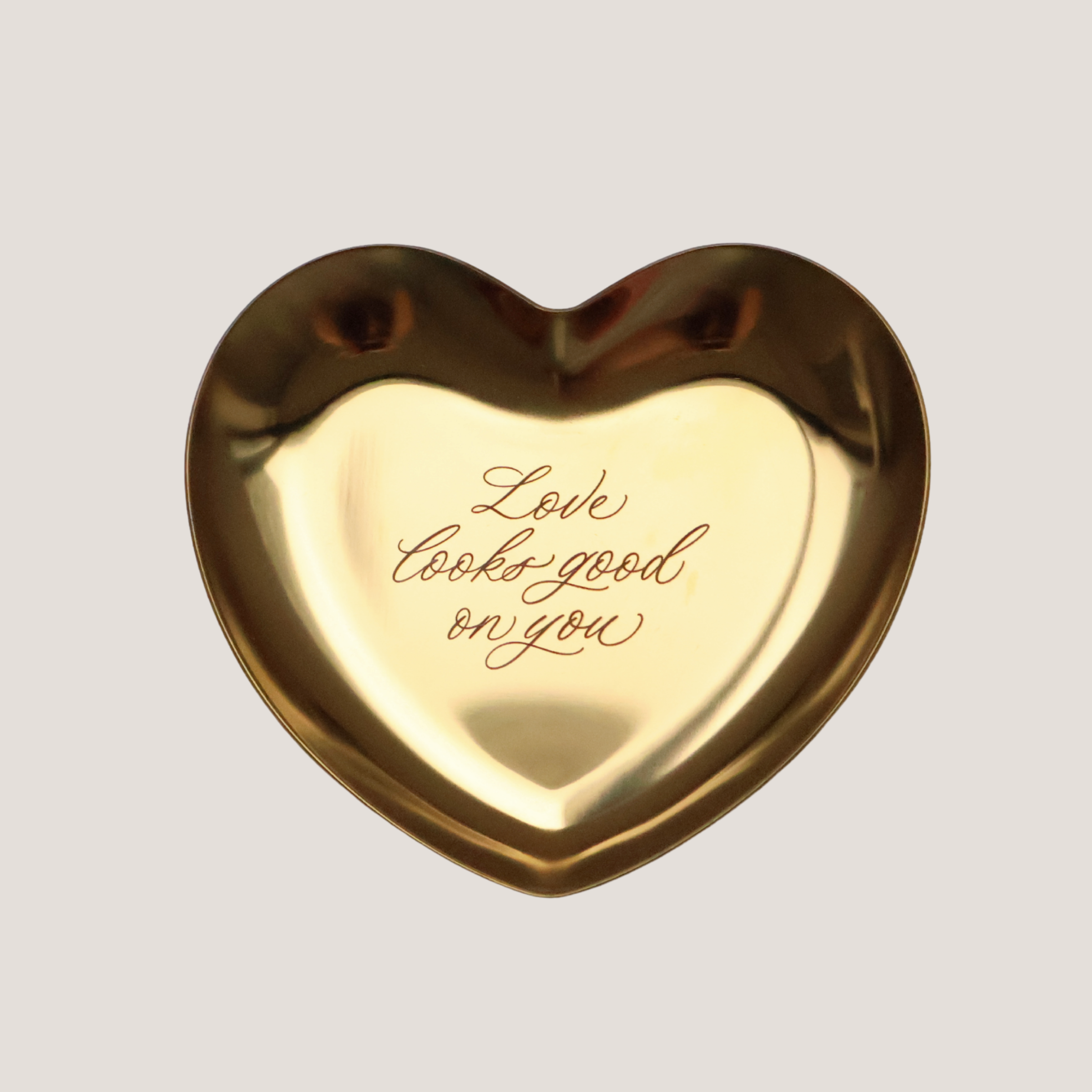 'LOVE LOOKS GOOD ON YOU' TRINKET DISH